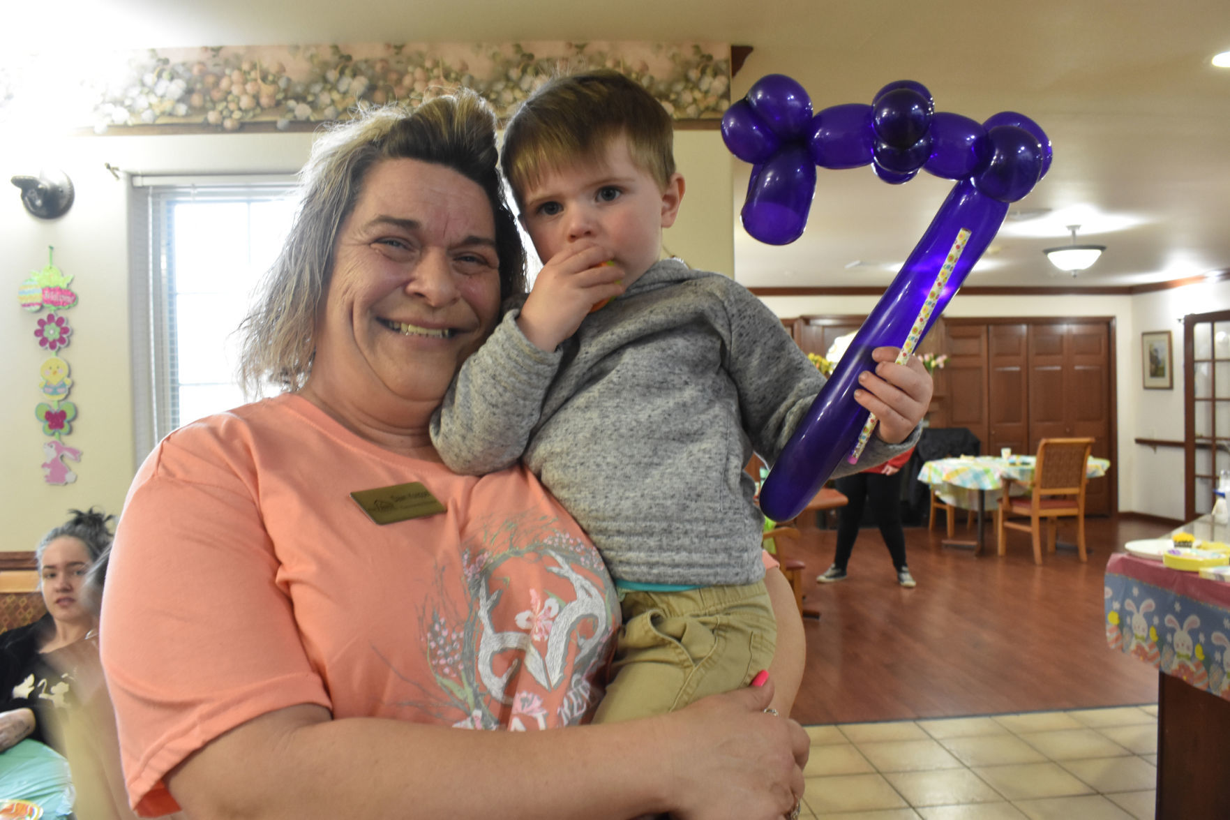 Dawn Koeppel with grandson Oliver